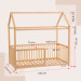 Kukka 70 x 140 cm Montessori Houten Activiteiten Huisbed
