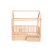 Kukka 80 x 160 cm Montessori Houten Activiteiten Huisbed KMB312
