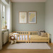 Kukka 90 x 190/200 cm Naturel Houten Vloerbed