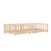 Kukka 90 x 190/200 cm Naturel Houten Vloerbed