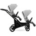 Kunert Brav Black Tandem Duowagen Incl. 2 Autostoelen