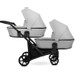 Kunert Brav Black Tandem Duowagen Incl. 2 Autostoelen