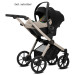 Kunert Brav Black/Champagne 2-in-1 Kinderwagen BR-01