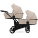 Kunert Brav Cream Tandem Duowagen Incl. 2 Autostoelen BD-06
