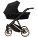 Kunert Ivento Premium Gold Deep Black 2-in-1 Kinderwagen IVE-12-GOLD