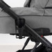 Kunert Lazzio Black Eco-Leather 2-in-1 Kinderwagen LAZ-11-BLACK
