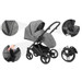 Kunert Lazzio Black Eco-Leather 2-in-1 Kinderwagen LAZ-11-BLACK
