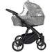 Kunert Lazzio Black Eco-Leather 2-in-1 Kinderwagen LAZ-11-BLACK