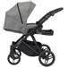 Kunert Lazzio Black Eco-Leather 2-in-1 Kinderwagen LAZ-11-BLACK