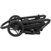 Kunert Lazzio Black Eco-Leather 2-in-1 Kinderwagen LAZ-11-BLACK