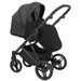 Kunert Lazzio Black Eco-Leather 2-in-1 Kinderwagen LAZ-11-BLACK