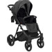 Kunert Lazzio Black Eco-Leather 2-in-1 Kinderwagen LAZ-11-BLACK