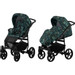 Kunert Mata Gold Black 2-in-1 Combi Kinderwagen MATA-10-GOLD