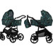 Kunert Mata Gold Black 2-in-1 Combi Kinderwagen MATA-10-GOLD