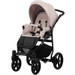 Kunert Mata Black Pink 2-in-1 Combi Kinderwagen MATA-06-BLACK