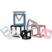 Label Label Zwart/Wit 3 stuks Geometrische Silicone Bijtringen LLST-15317