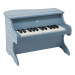 Label Label Blauw Houten Piano LLWT-04465