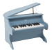 Label Label Blauw Houten Piano LLWT-04465