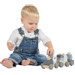 Label Label Blauw Houten Speelgoed Trein LLWT-25170
