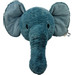 Label Label Elephant Elly Blauw Muurdecoratie LLPL-03918