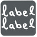 Label Label Blauw Houten Tuimelring Piramide LLWT-25255