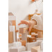 Label Label Nougat 50 stuks Houten Blokken LLWT-37100