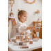 Label Label Nougat 50 stuks Houten Blokken LLWT-37100