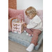 Label Label Roze Houten Activiteitenkubus LLWT-34314