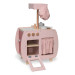 Label Label Roze Houten Bistro Keuken LLWT-34741