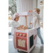 Label Label Roze Houten Bistro Keuken LLWT-34741