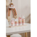Label Label Roze Houten Stapelringen LLWT-25262