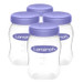 Lansinoh 4 x 160 ml Natural Wave Bewaarflesjes voor Moedermelk 20517