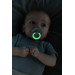 Bibs De Lux Glow In The Dark Sage Silicone Fopspeen 1010270C