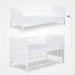 2-in-1 Ledikant en Commode Lize Wit