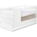 2-in-1 Ledikant en Commode Lize Wit