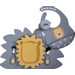 Tryco Lion Dusty Blue Siliconen Placemat TR-392840