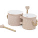 Label Label Roze Houten Bongo's LLWT-04335