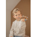 Label Label Roze Houten Beatring Tamboerijn LLWT-04380