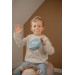 Label Label Blauw Houten Tamboerijn LLWT-04489