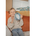 Label Label Blauw Houten Tamboerijn LLWT-04489