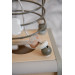 Label Label Olijfgroen Houten Activiteitenkubus LLWT-10237