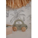 Label Label Olijfgroen Houten Speelgoed Auto LLWT-10251