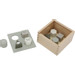 Label Label Olijfgroen Houten Vormenstoof LLWT-10268