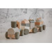 Label Label Olijfgroen Houten Speelgoed Trein LLWT-10305