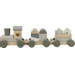 Label Label Olijfgroen Houten Speelgoed Trein LLWT-10305
