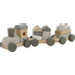 Label Label Olijfgroen Houten Speelgoed Trein LLWT-10305