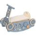 Label Label Blauw Houten 3-in-1 Looptrainer / Loopauto LLWT-10329