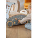 Label Label Roze Houten 3-in-1 Looptrainer / Loopauto LLWT-10343