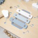 Label Label Blauw Houten Activiteitentafel LLWT-10367