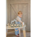 Label Label Olijfgroen Houten Activiteitentafel LLWT-10374